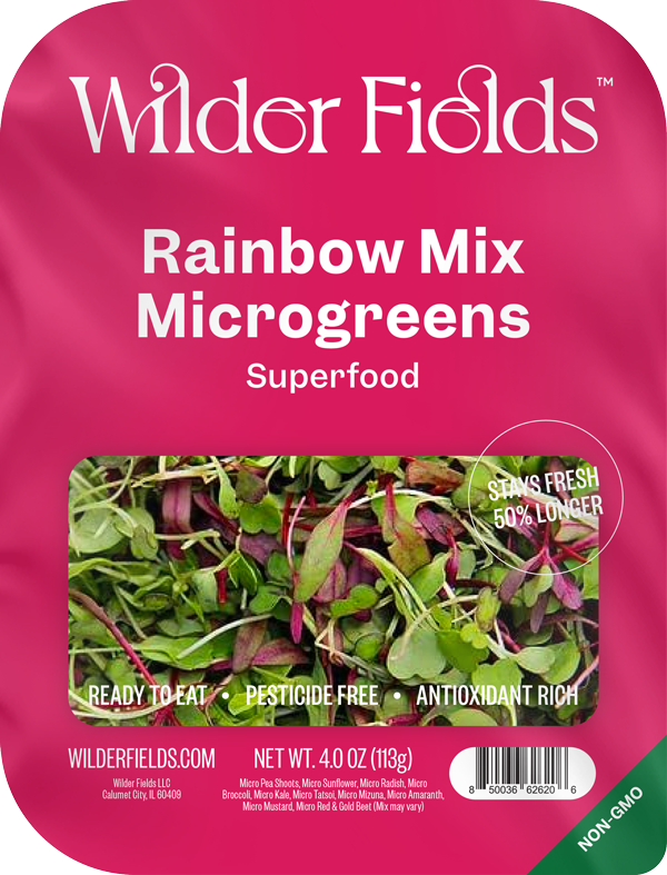 Rainbow Mix Microgreens